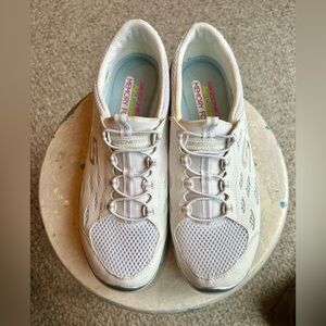 Skechers Women's White Athletic Shoes